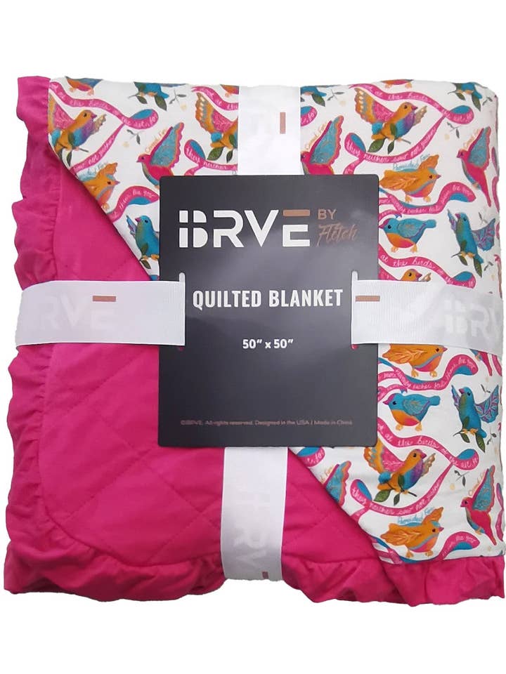 He Provides Quilted Blanket for wholesale by BRVE by Fletch