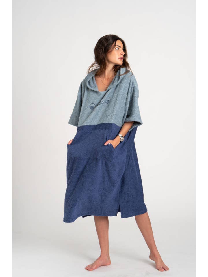 Humpier - Wholesale Poncho - Women's - Humpier Sunset Blue Poncho4