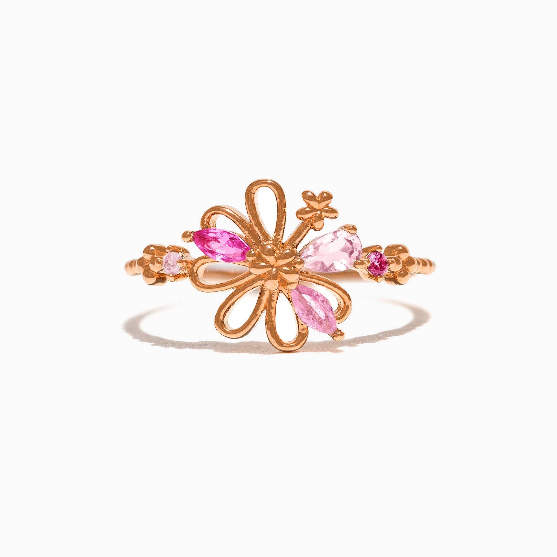 Girls Crew – wholesale Multi-stone ring – Blushing Blooms Ring0