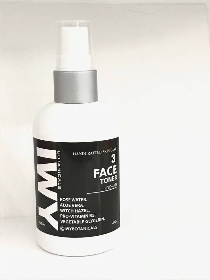 FACE TONER for wholesale by IWY BOTANICALS