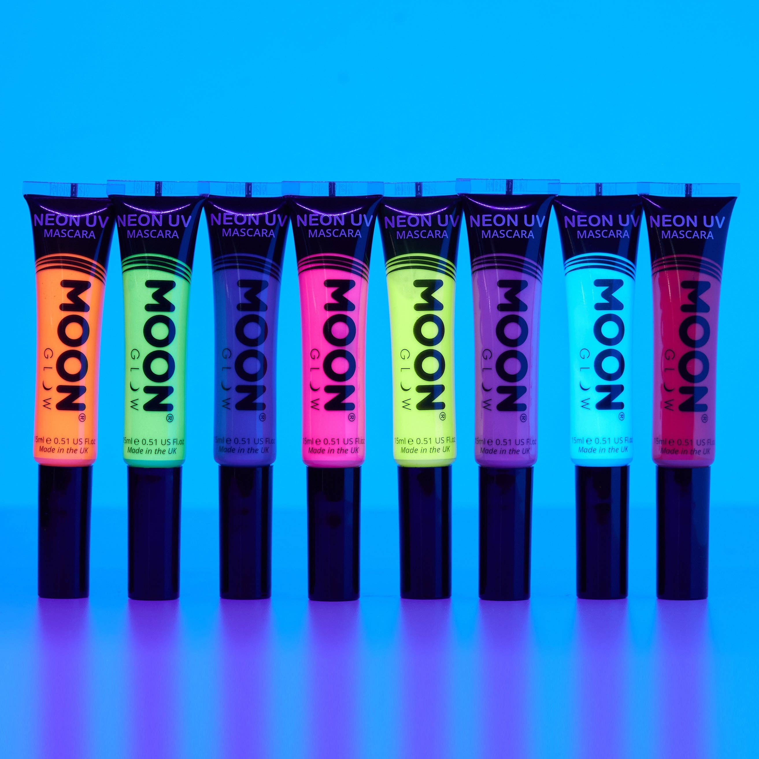 Moon Makeup - Wholesale Mascara - Neon UV Glow Blacklight Mascara9