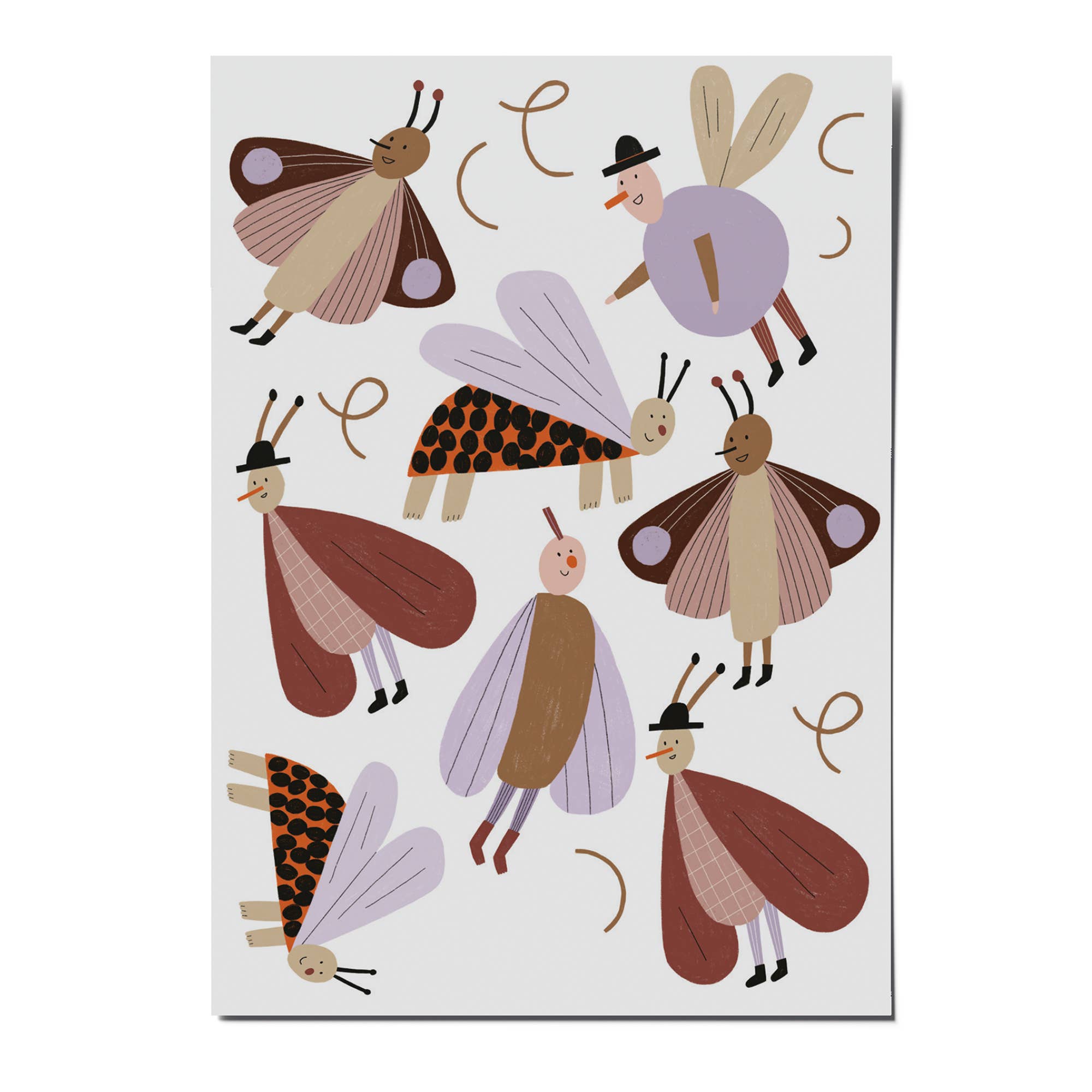 nuukk GmbH – Engroshandel Midlertidig tatovering - Børn – Bio tatoveringer med flyvende venner til børn1