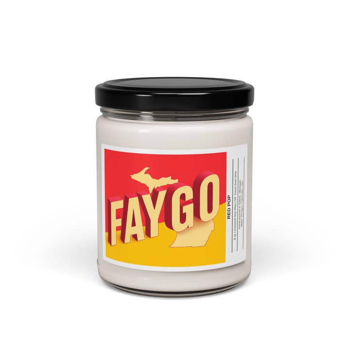 Nefer Designer Candles & Home Decor - Wholesale Jar/Filled Candle - Pop Culture in a Jar – Detroit Drafts: Faygo & Vernors Candle (Studio Shift)5