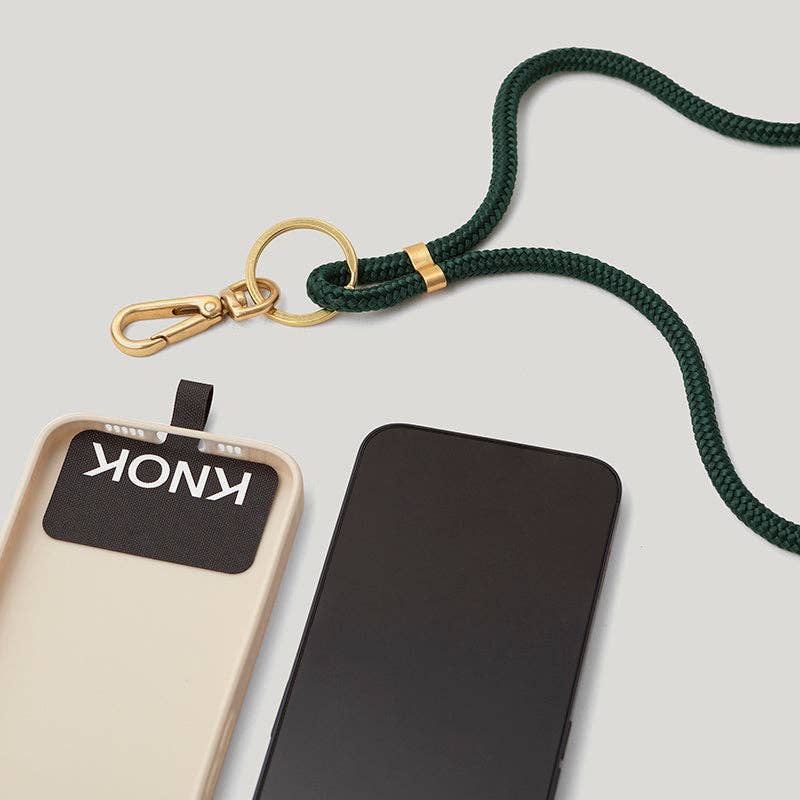 KNOK - Wholesale Phonecase Strap - Universal Phone Necklace (Green Forest)2