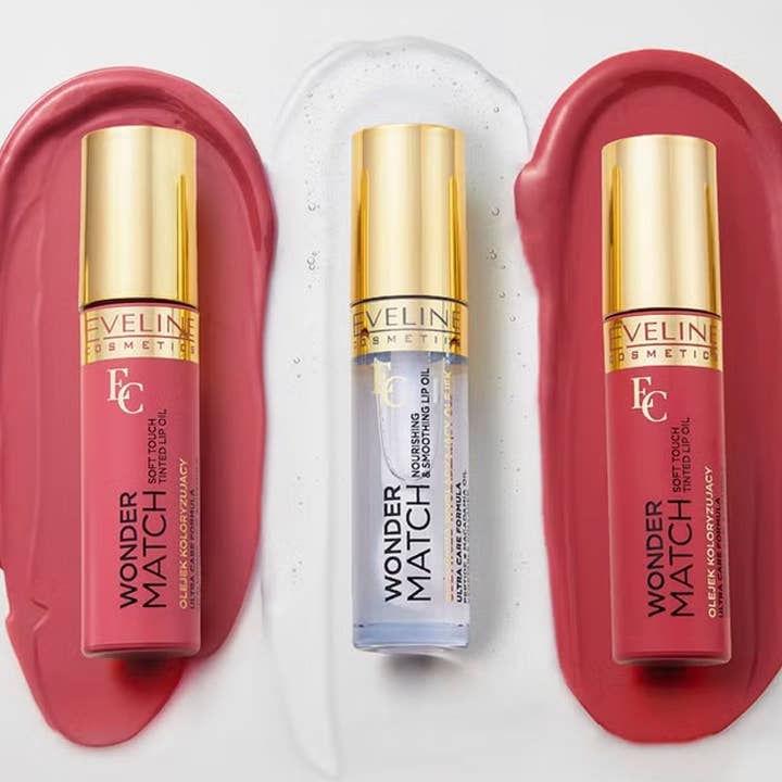 Eveline Cosmetics - Wholesale Lip Gloss - Wonder Match Nourishing & Smoothing Lip Oil8