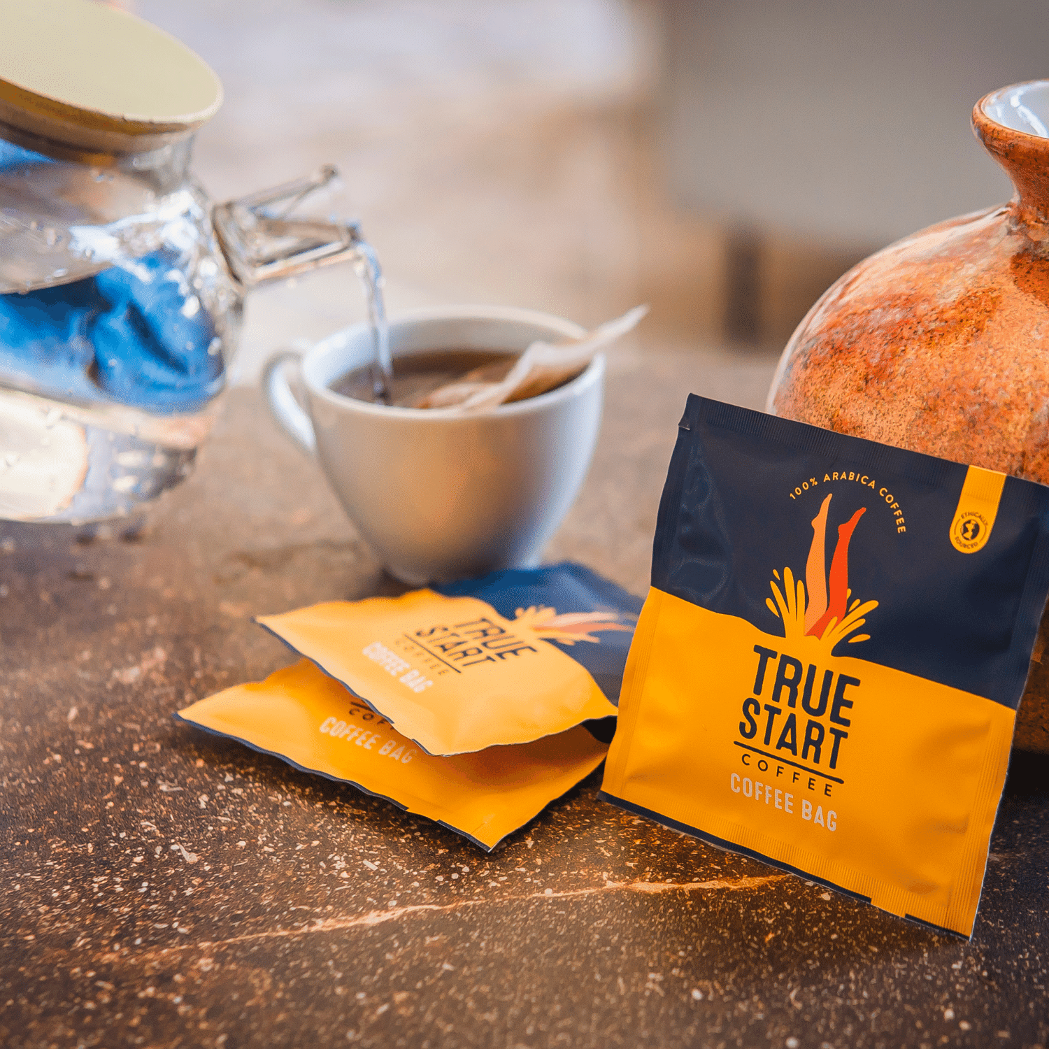 TrueStart Coffee - Wholesale Instant Coffee/Espresso - Strong Coffee Bags (10 Pack)2