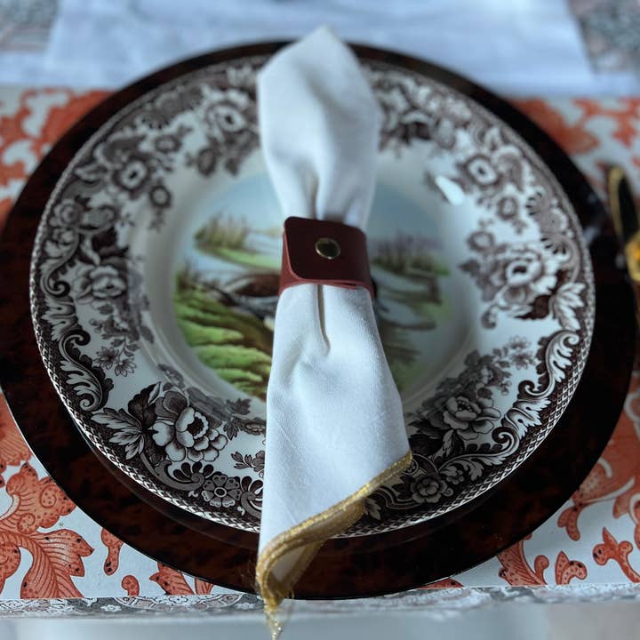 Casa Courant - Wholesale Disposable Placemat - Everyday paper placemats- Fall floral1