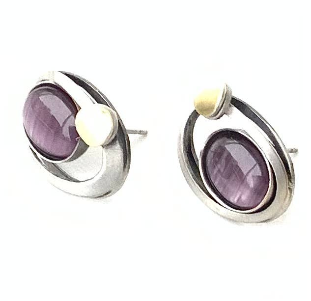 Christophe Poly / Crono Design - Wholesale Sieradenset - OORBELLEN Prepack (DX12P) - 18x Kleine Oor(X,V) & Gratis Display42