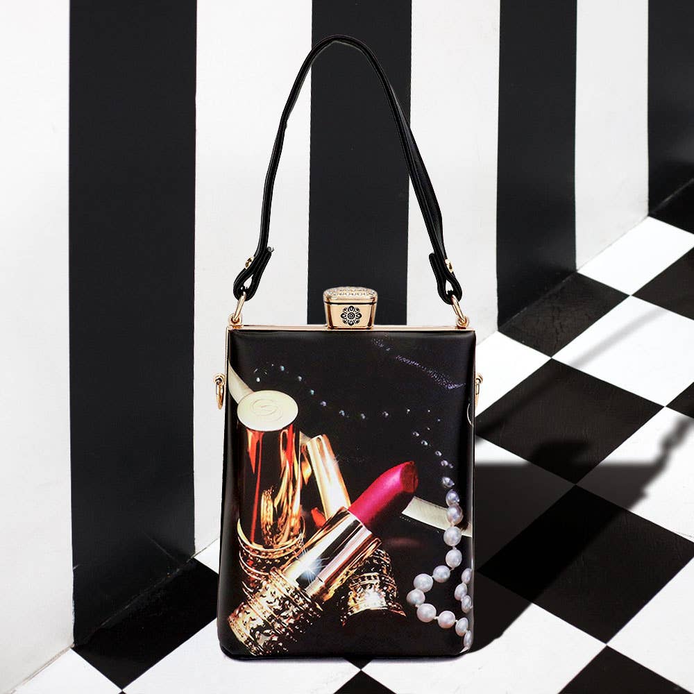 Sensibling Corp. – wholesale Top handle bag – women's – Lady Printed Top Handle Mini Bag / Crossbody Bag
12