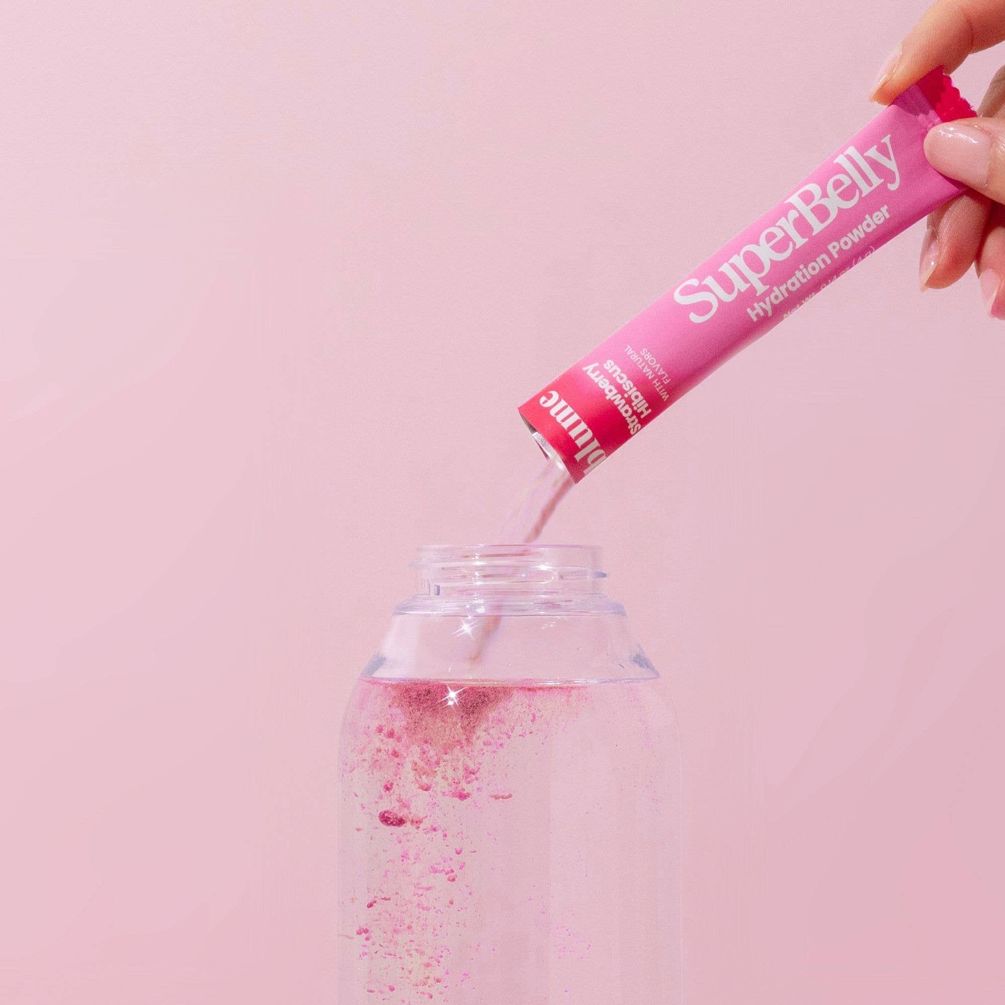 Blume - Wholesale Powdered Health Drink - SuperBelly Strawberry Hibiscus2