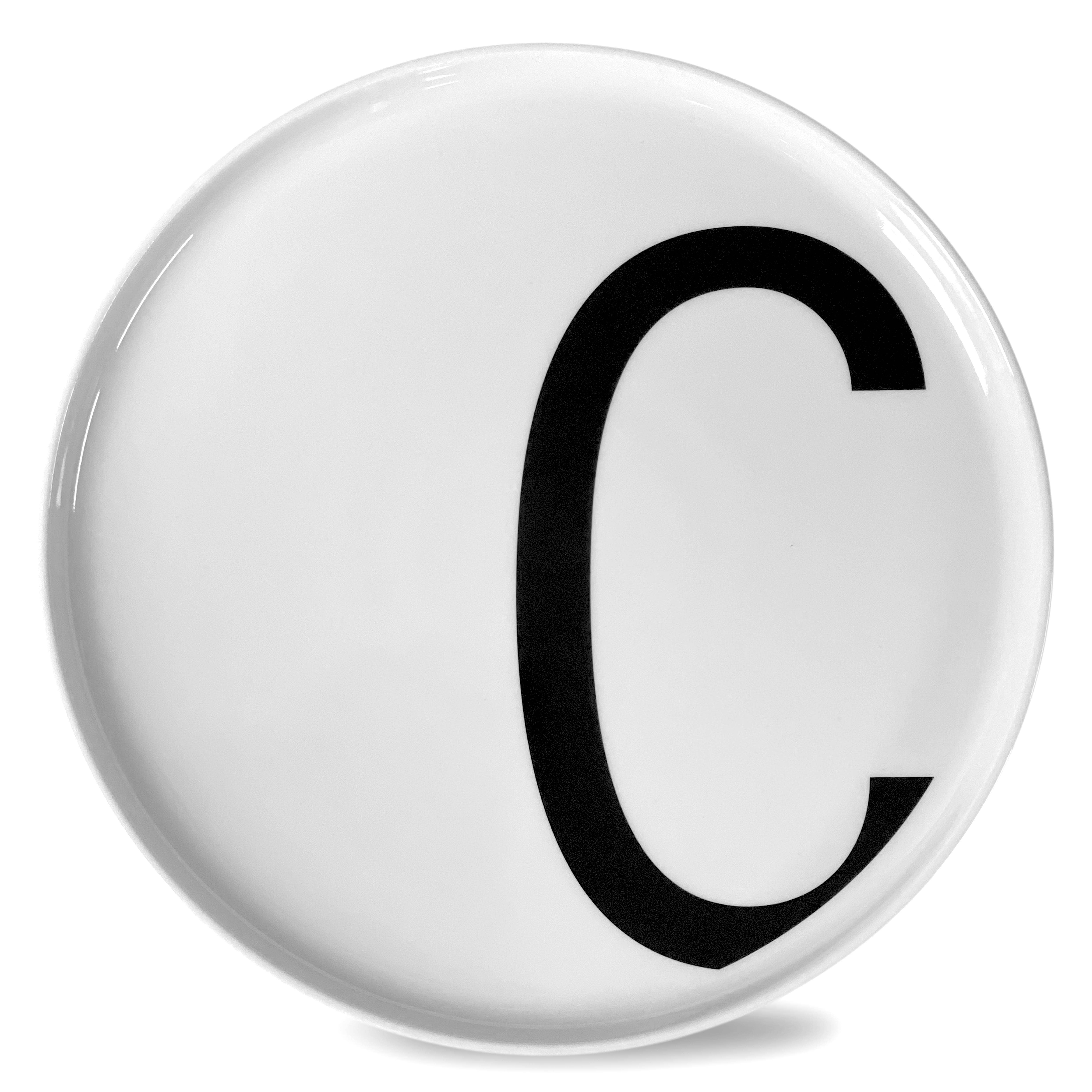 Goldscherben - Vente Assiettes/plats/bols de décoration - Assiette avec lettres de l’alphabet A à Z - cadeau personnalisé avec prénom2