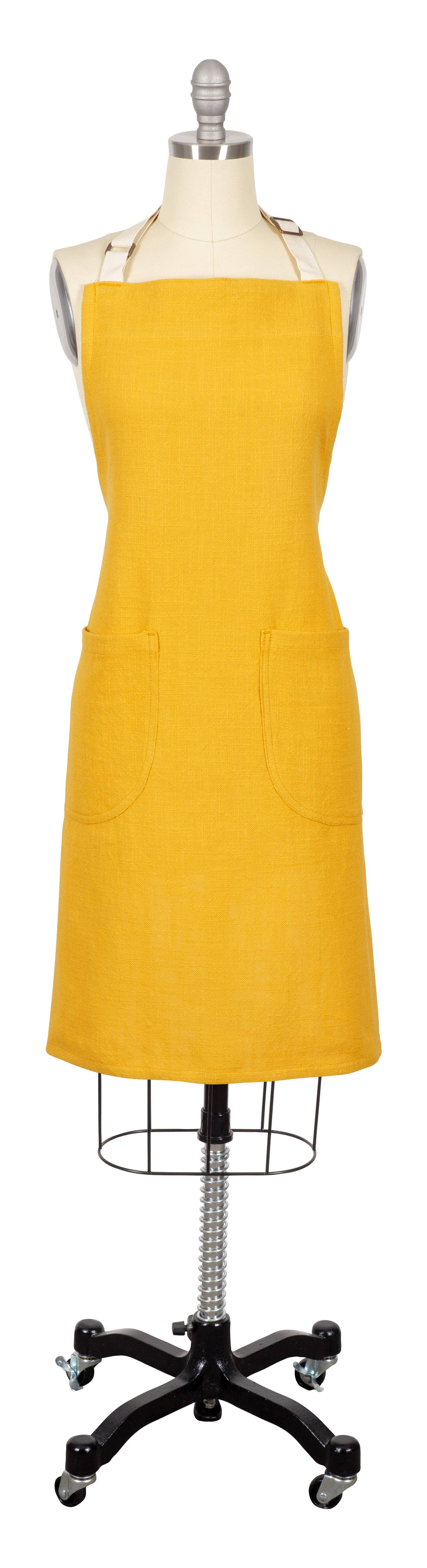 KAF Home - Vente Tabliers - Tablier de cuisine Monaco en coton fil slub pré-lavé KAF Home3