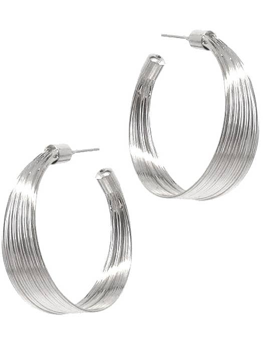 (C047) BOUCLE D'OREILLE EN MÉTAL pour la vente par Jewelry Max