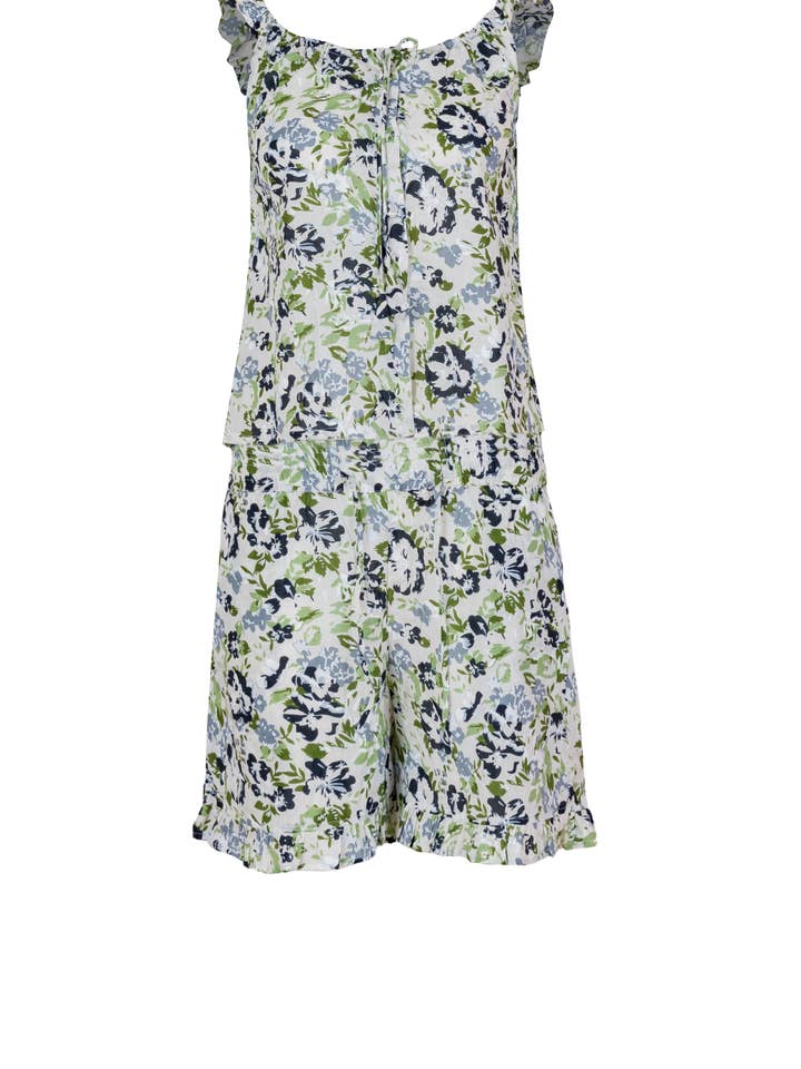 Ariastop.com corporation - Wholesale Lounge Set - Women's - Women Cotton Floral Shorts – Soft Lounge Wear4