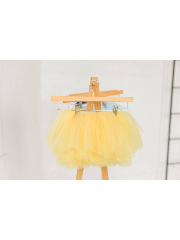 The Glam Goat - Wholesale Tutu - Kids - Full Layered Yellow Tutu, Full Tutu Skirt, Yellow Tutu,Skirt6
