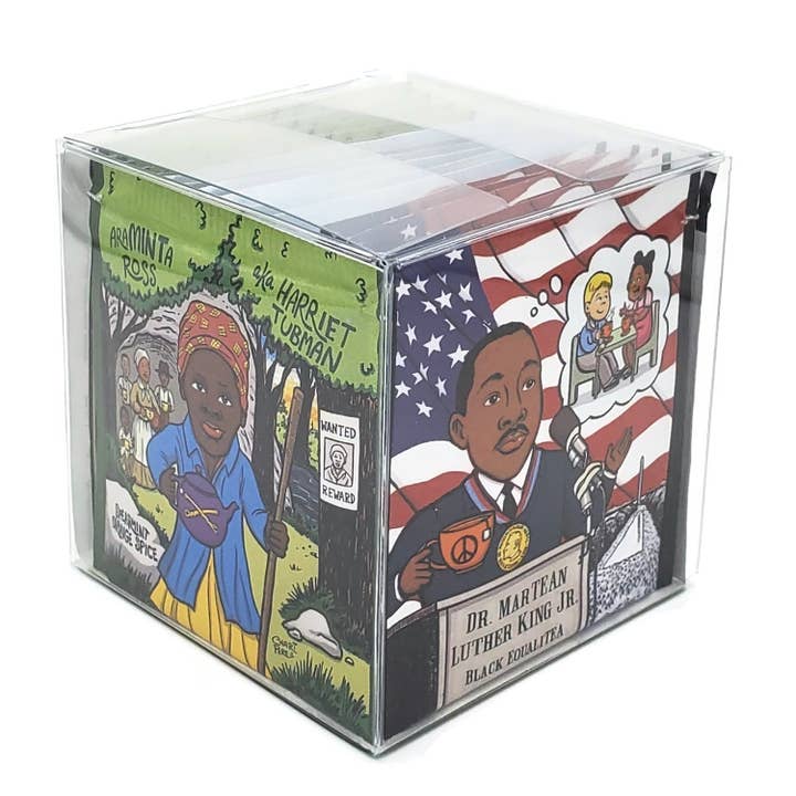 The TeaBook - Wholesale Tea Bags - Black HisTEAry Organic Tea Sampler