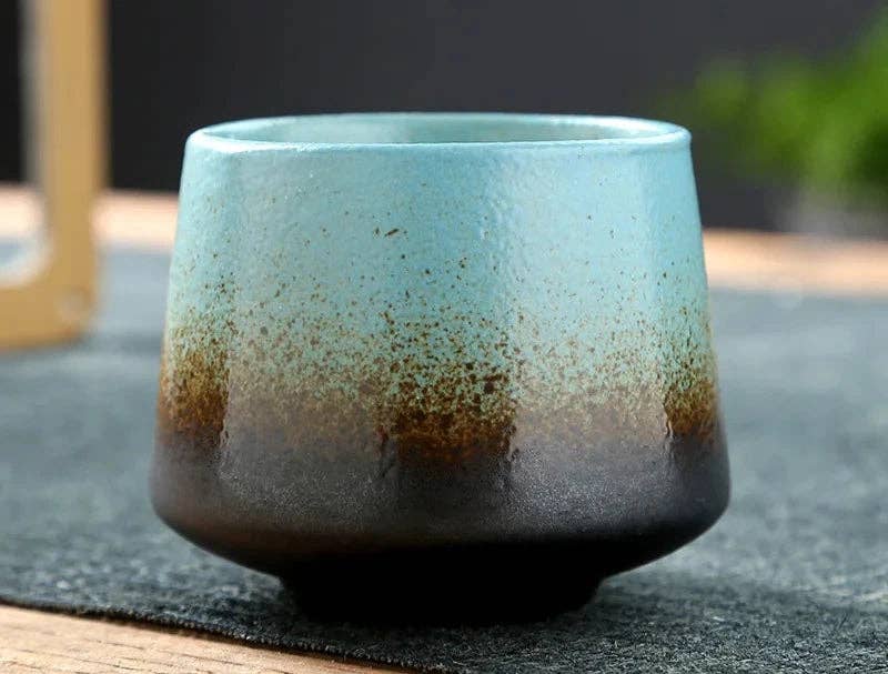 BlakOutlet - Venta al por mayor Taza - Taza de cerámica vintage de barro grueso13