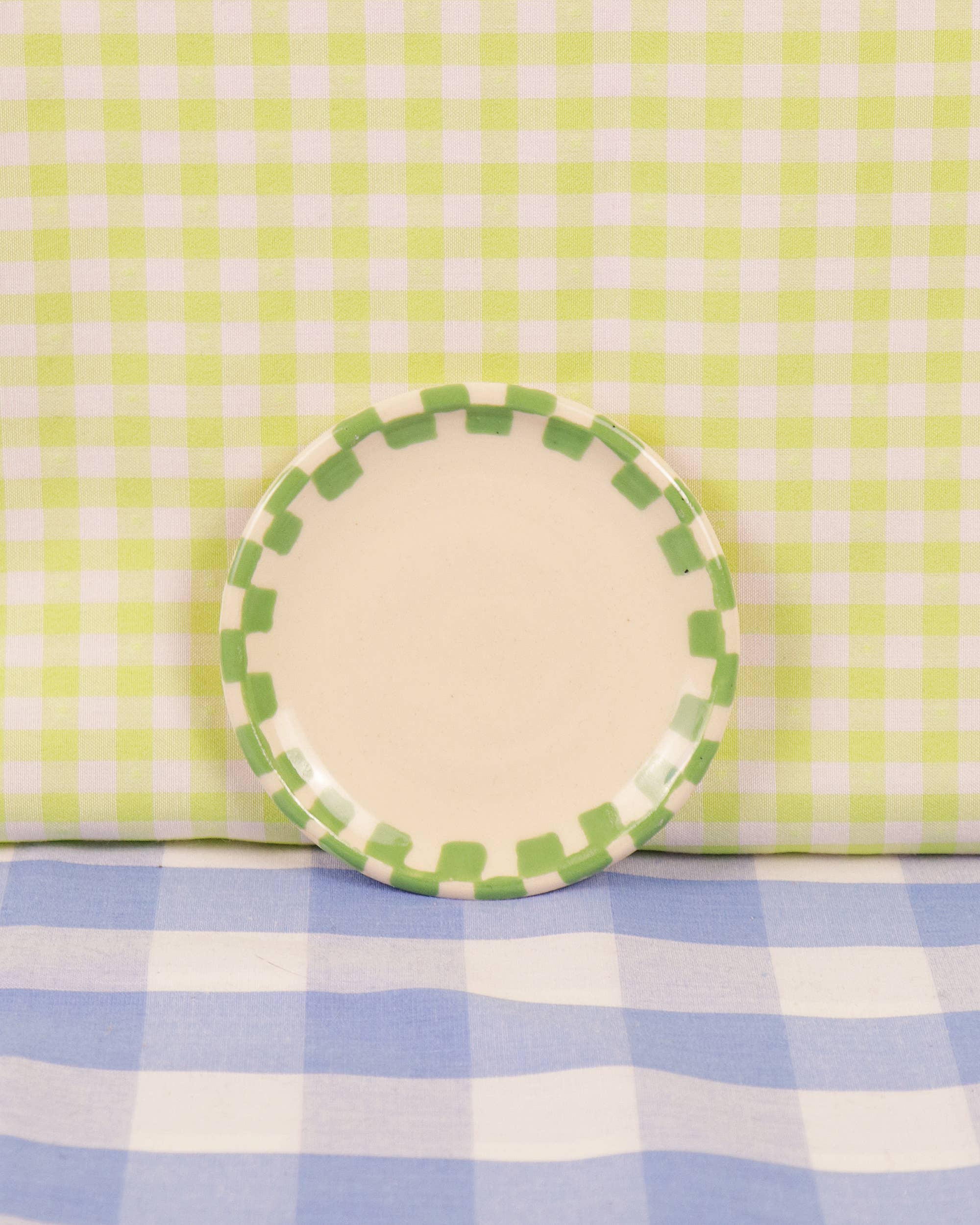 Nightshift Ceramics - Wholesale Jewelry Dish - Ceramic Mini Checkerboard Ring Tray4