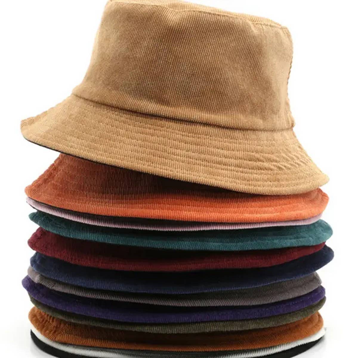 ACCITY - Wholesale Bucket Hat - Women's - WOMEN SOLID CASUAL BUCKET HAT FOR DAILY LIFE_CWAH052213