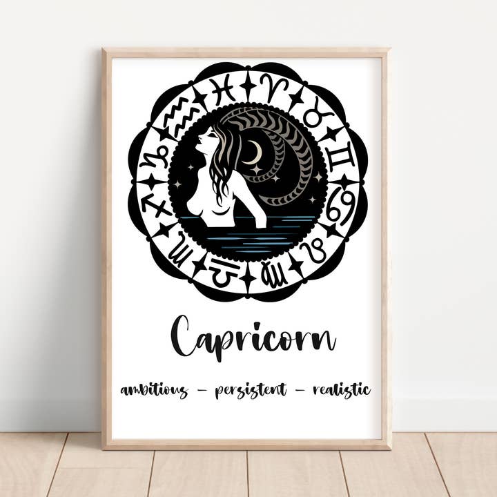 Stenbukken Horoskop for engroshandel hos Brighter future apparel