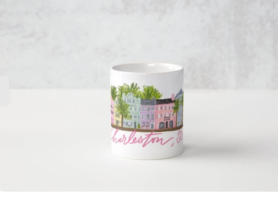 LinnArtzy - Wholesale Coffee mug - Charleston Mug
