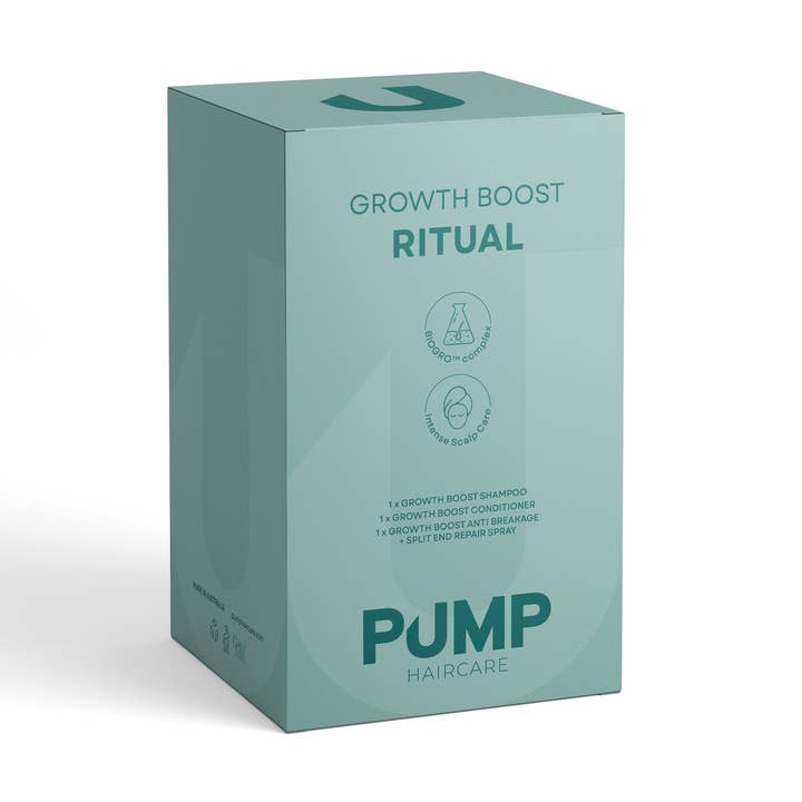 Pumpe Vækst Boost Ritual (Vejl. pris: $85) for engroshandel hos PUMP Haircare