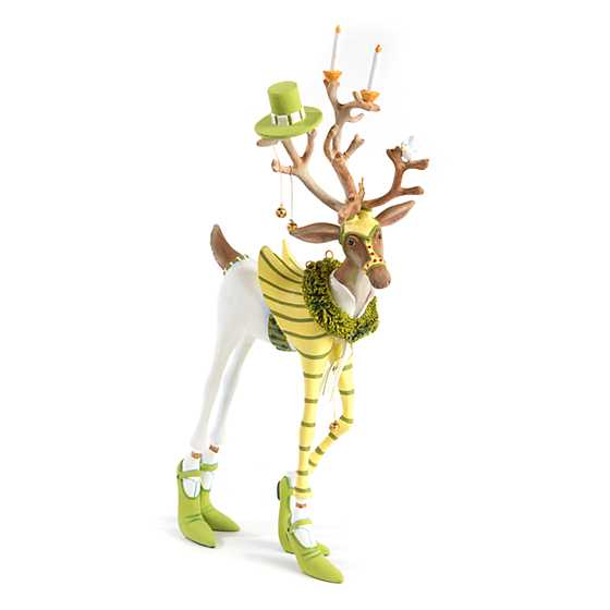Patience Brewster by MacKenzie-Childs - Wholesale Decorative Figurine - Patience Brewster Dash Away Prancer Reindeer Figure