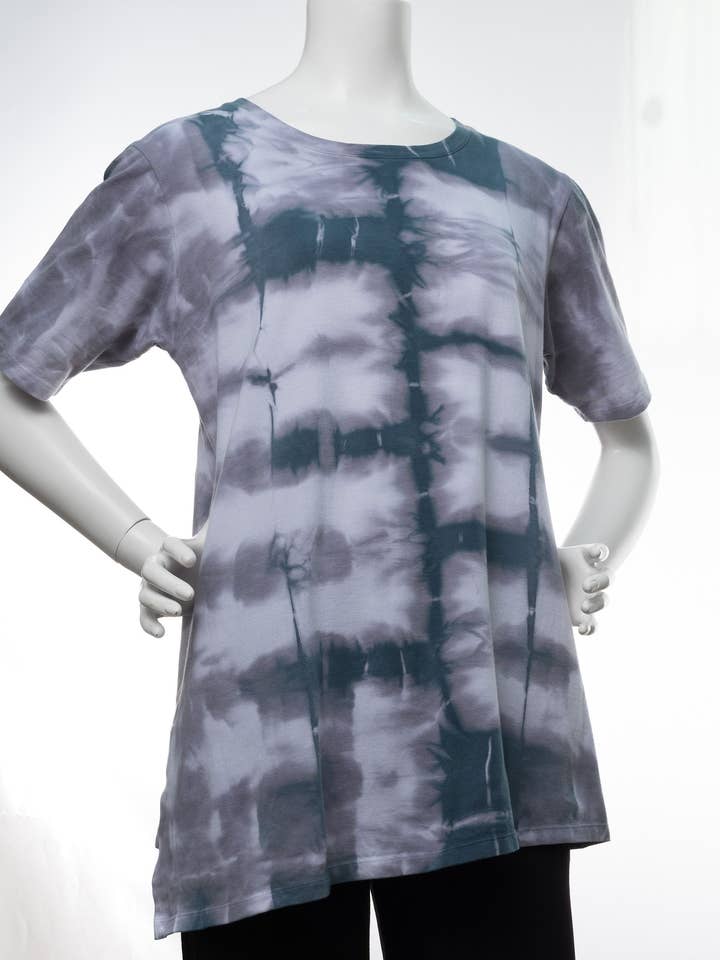 #251 Top van katoen/lycra met hoge zoom voor wholesale door Marla Duran