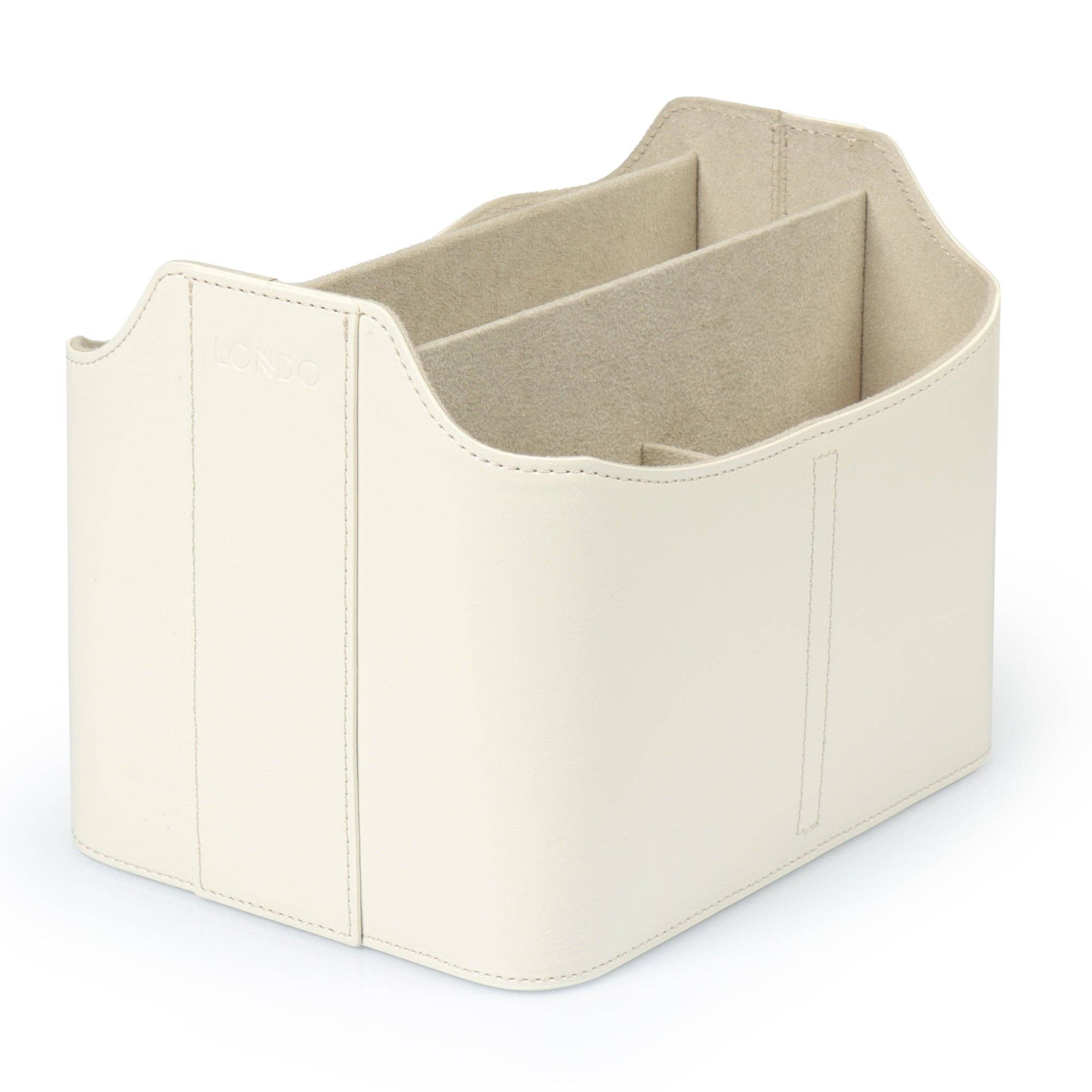 Londo - Wholesale Desk Organizer - Londo Leather Remote Control Organizer and Caddy with Tablet Slot34