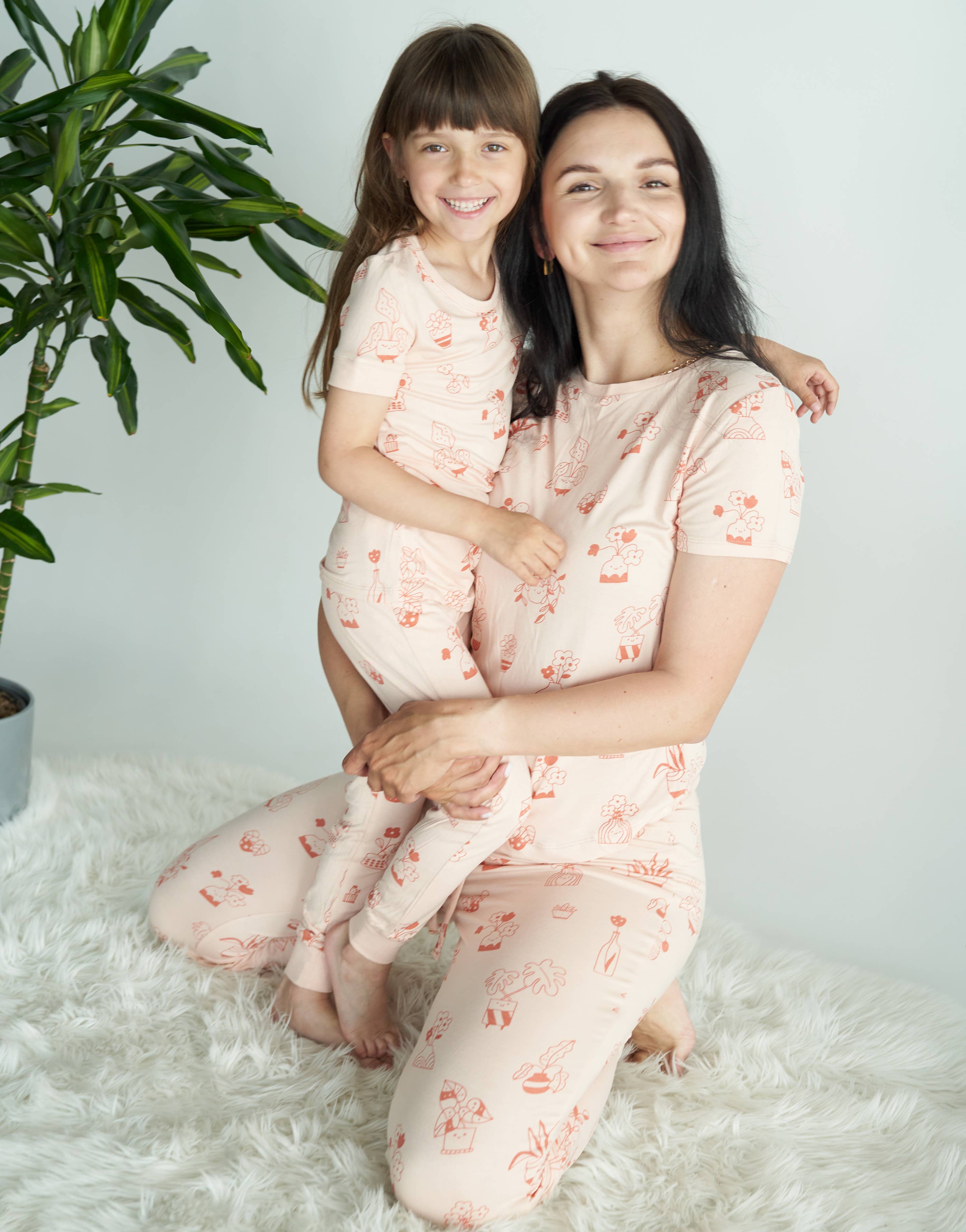 Silkberry Baby – wholesale Sleepwear set – Women's – Women's Bamboo Short Sleeve Pajama Set10