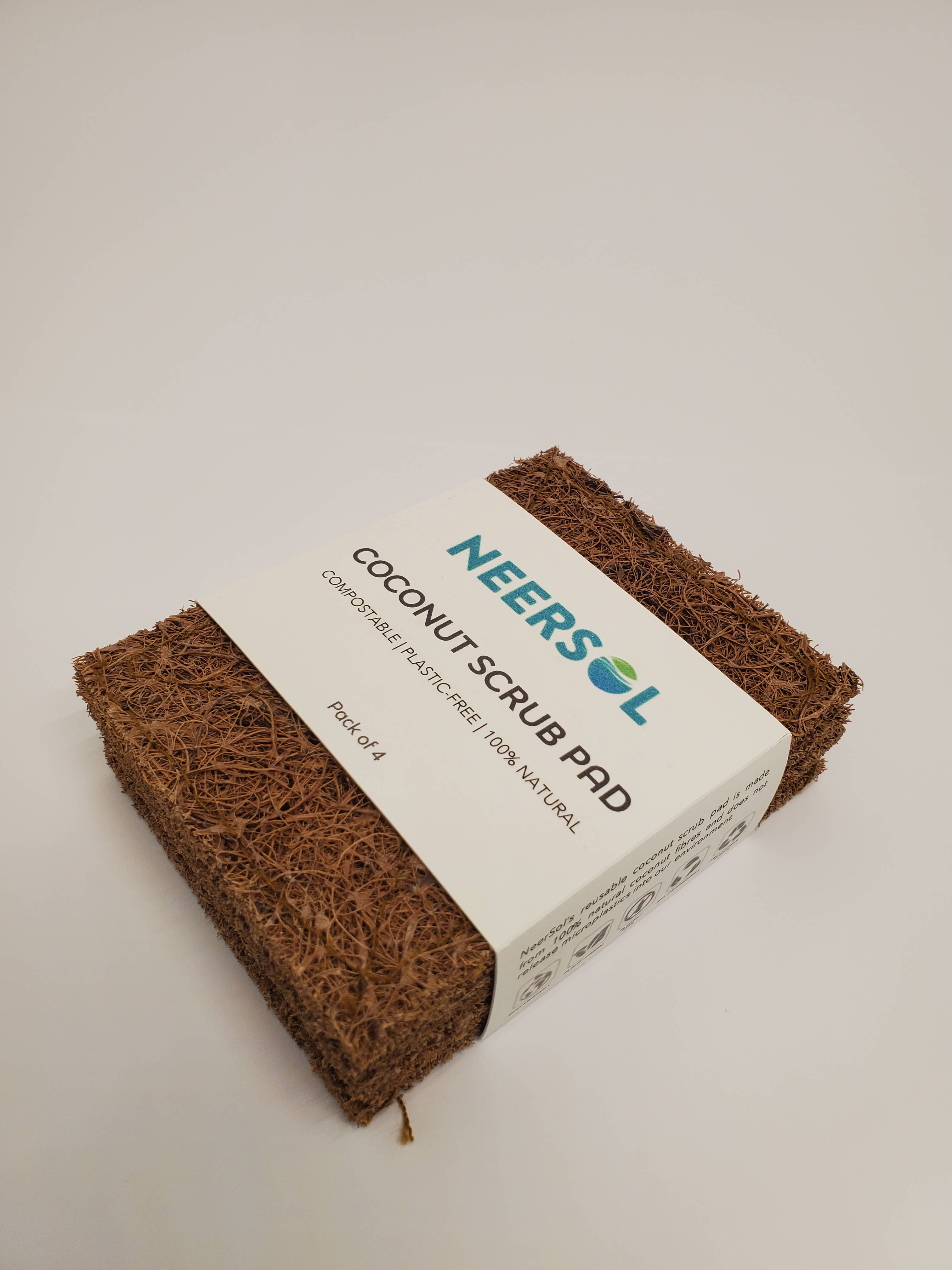 NeerSol – wholesale Cleaning sponge – COCONUT SCRUB PADS2