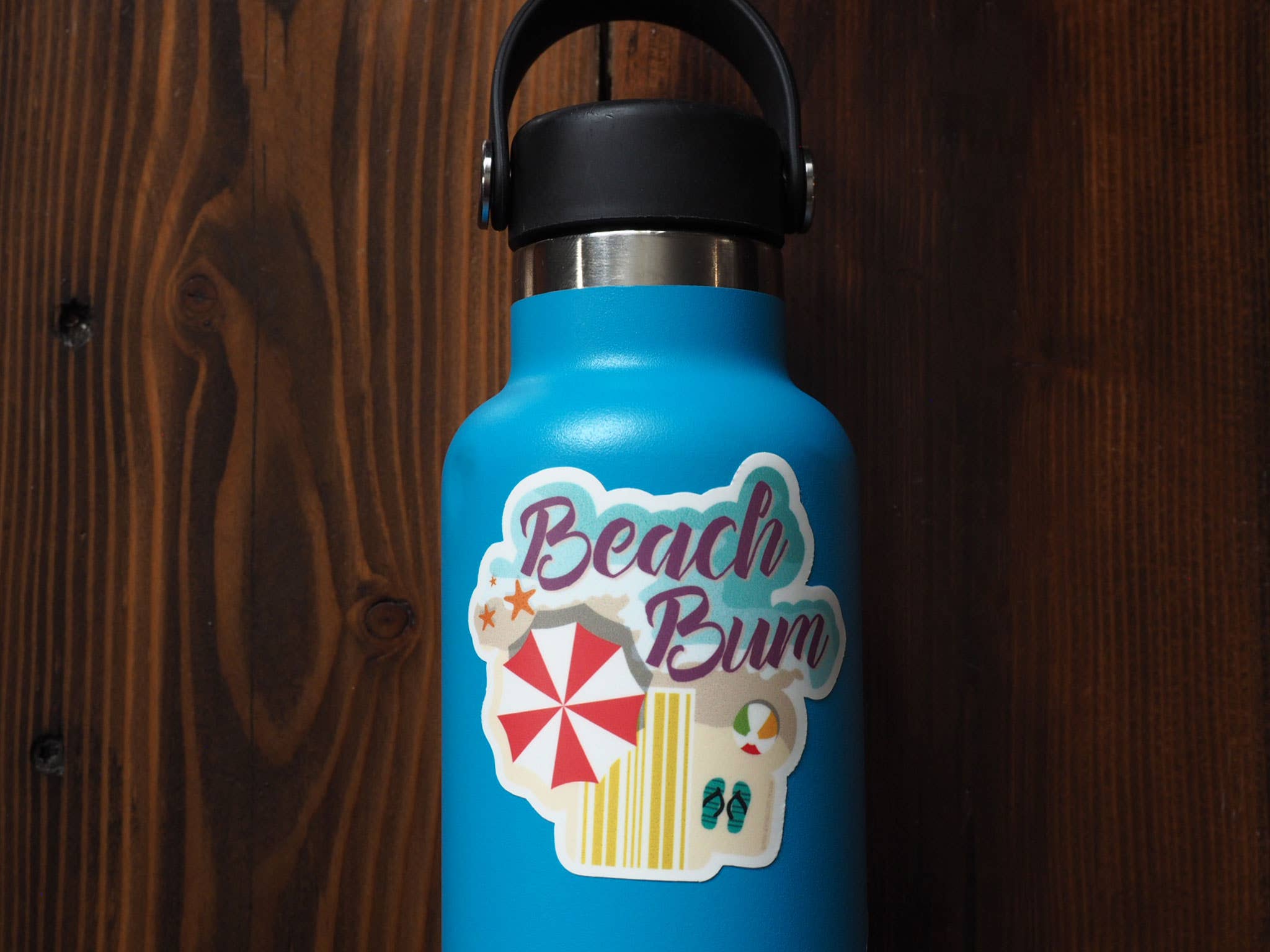 Sentinel Supply – wholesale Sticker – Beach Bum Sticker - Cute Beach Decal for Tumblers & Laptops6