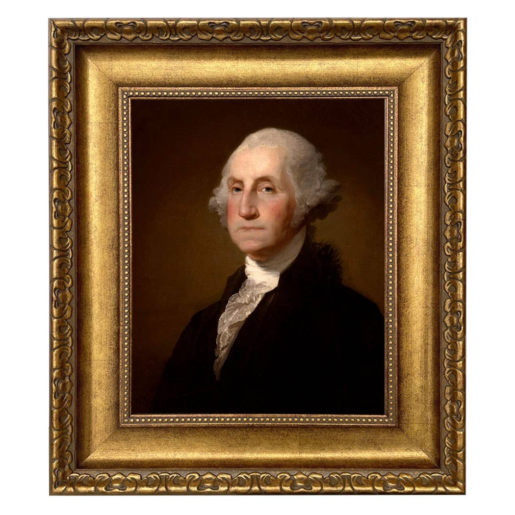 Madison Bay Co. - Historical Home Decor Reproductions - Wholesale Art Print - George Washington by Gilbert Stuart Vintage Painting Print38