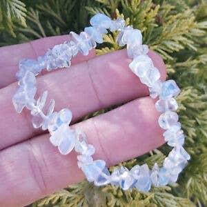 Shamans Crystal - Wholesale Beaded Bracelet - Crystal Chip Gemstone Bead Bracelet New Age Healing Chakra22