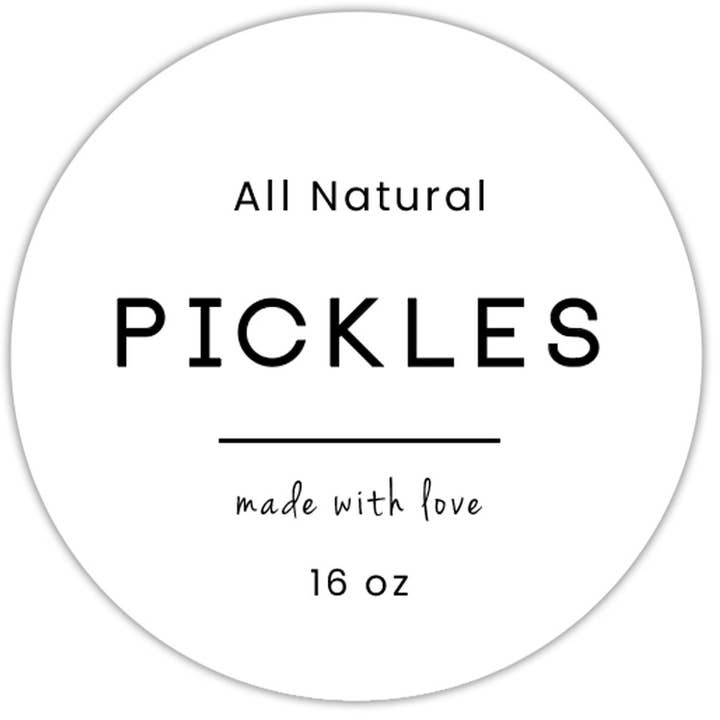 1.9" stickers canning labels pick style for wholesale by Digitaldoodlebug