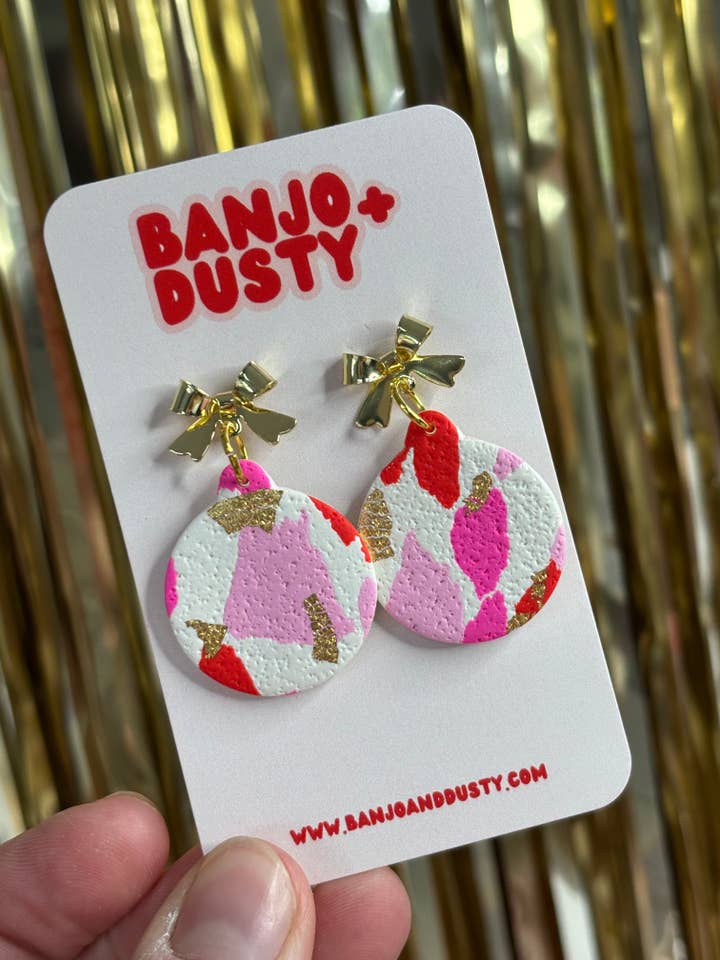 Christmas bauble dangles for wholesale by The Dusty Collective