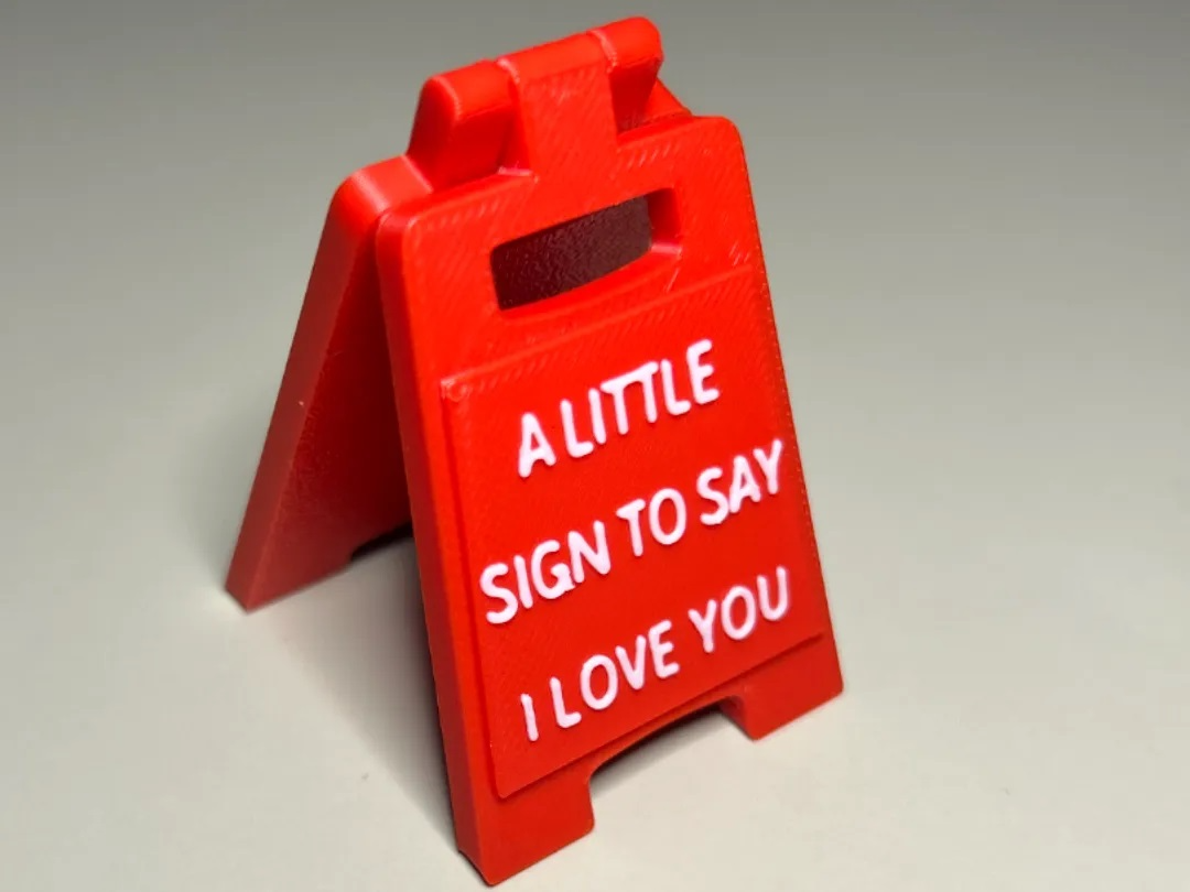 Drimzy - Wholesale Decorative Tabletop Object - I Love You Miniature Sign – Cute Desk Decoration Gift 4