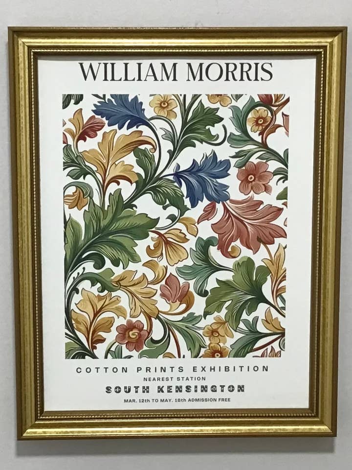 William Morris Art Print - Abstract 2 for wholesale by Allen Burn Designs