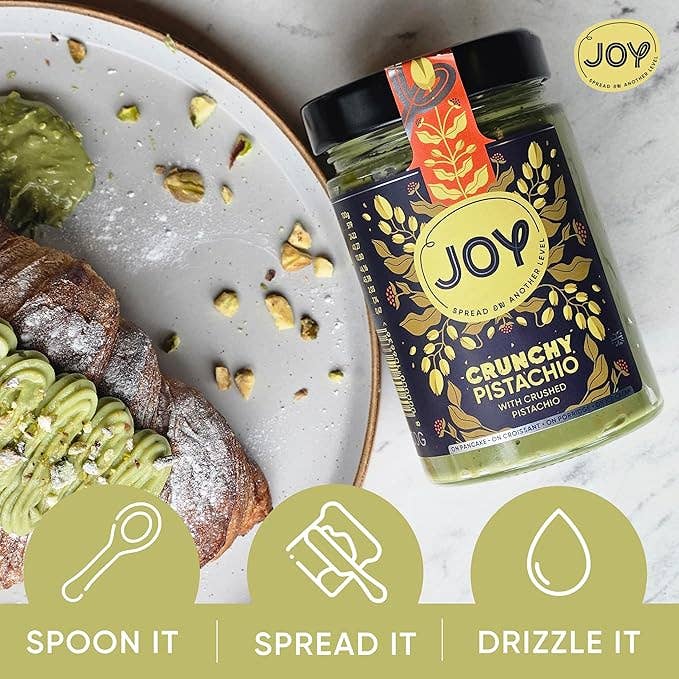 Joy - Wholesale Nut Butter - Crunchy Pistachio Spread2