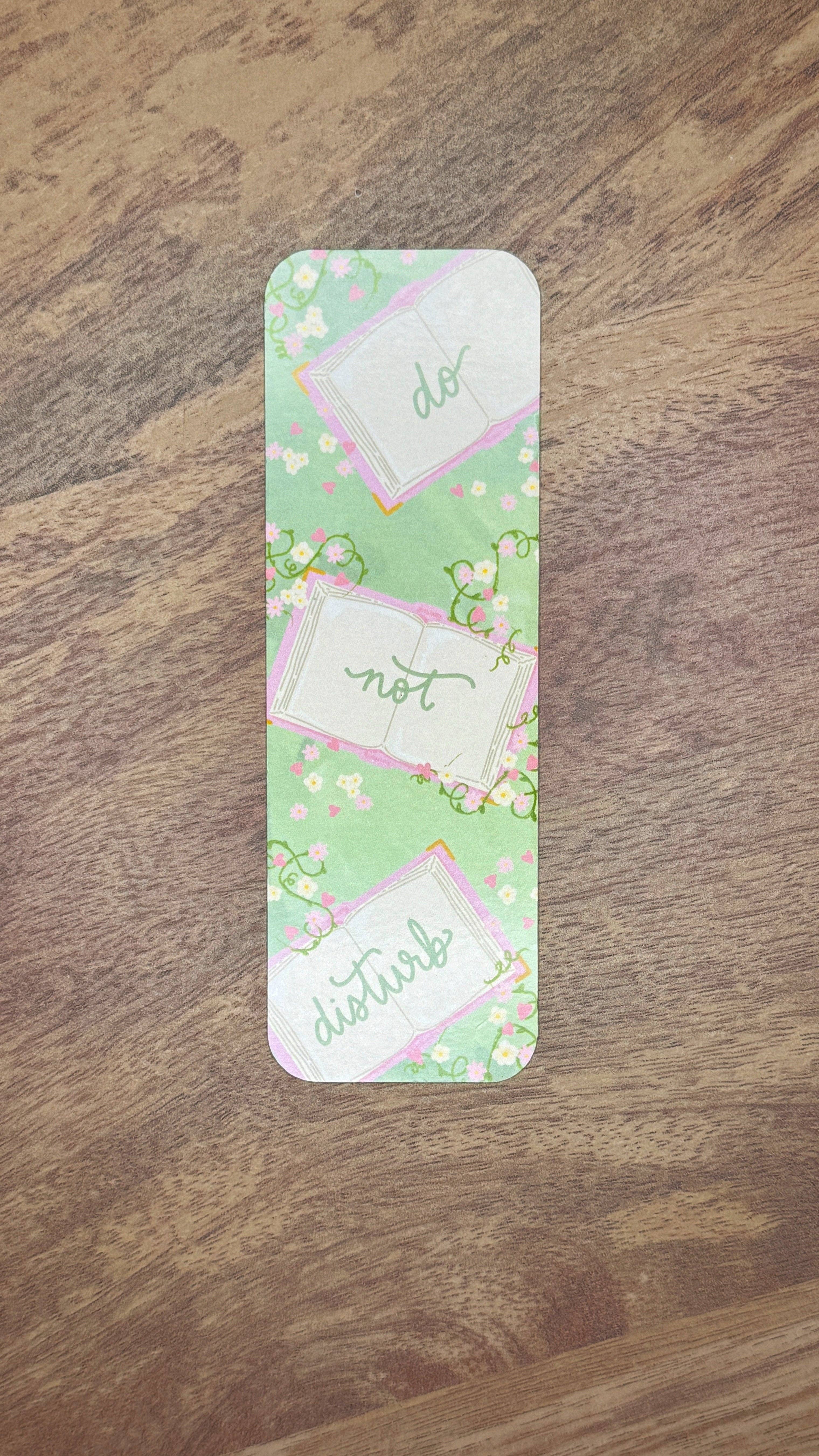 Pretty Peacock Paperie - Women's Empowerment - Wholesale Bookmark - Do Not Disturb Bookmark1