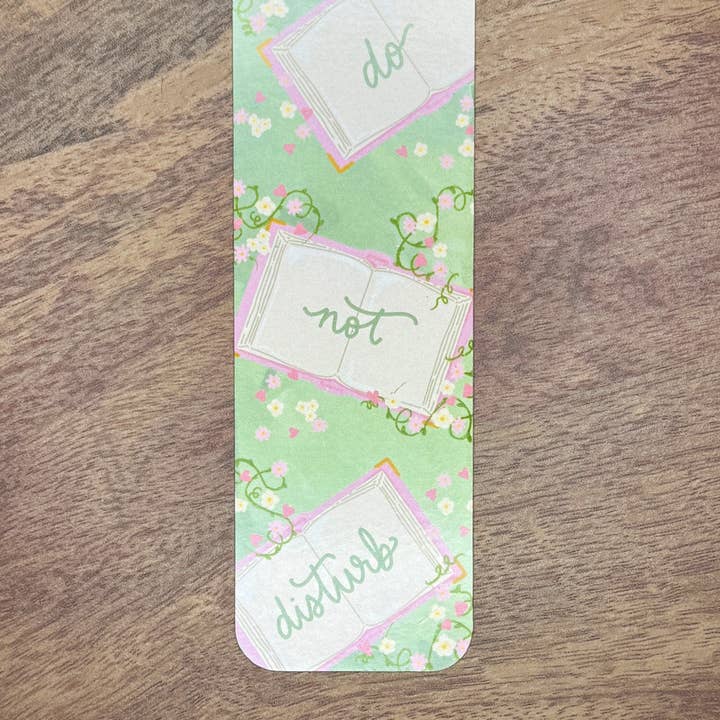 Pretty Peacock Paperie - Women's Empowerment - Wholesale Bookmark - Do Not Disturb Bookmark1
