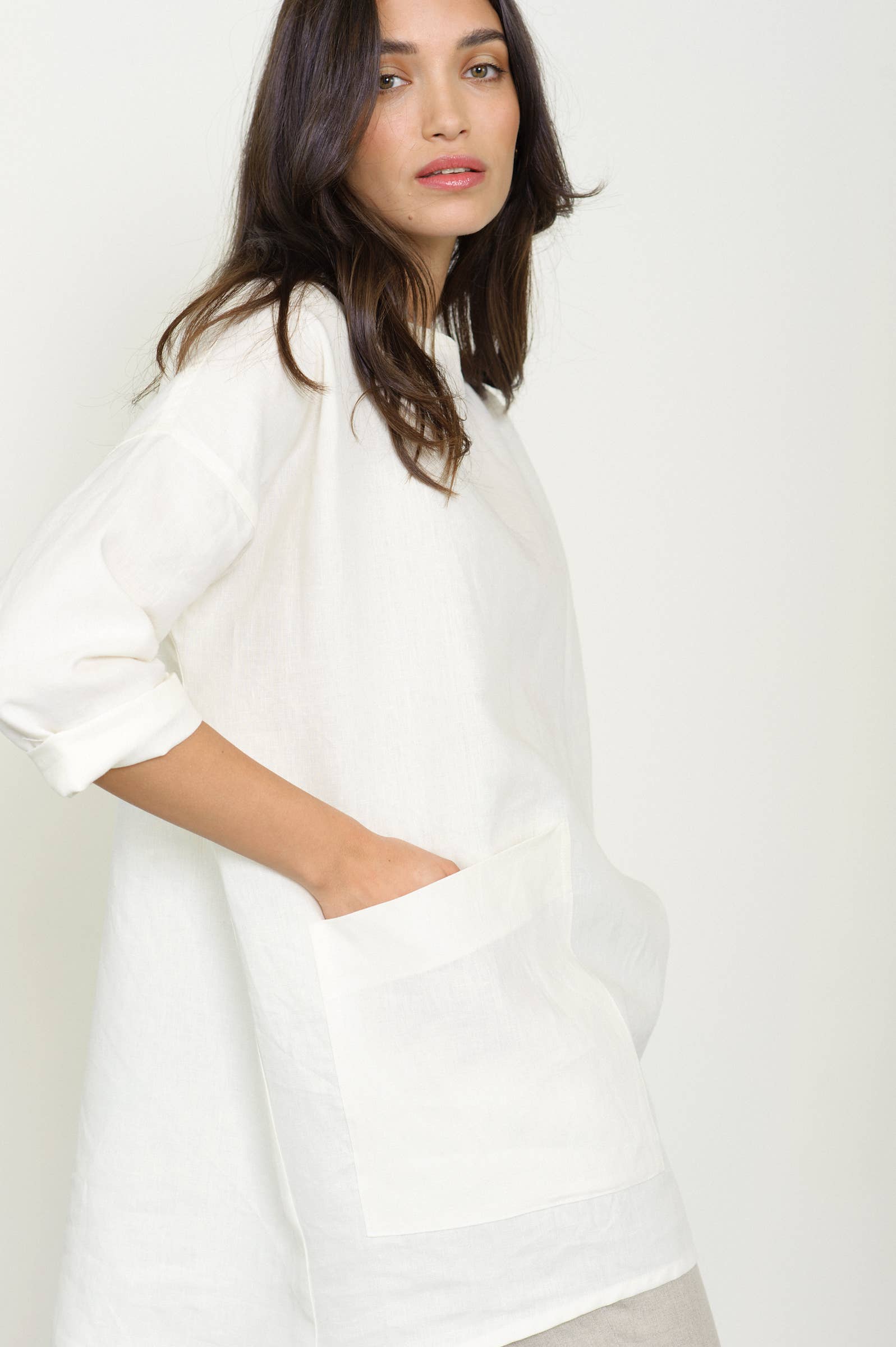 Alloa Casale - Wholesale Tunic - Women's - Long Sleeve Utility Tunic7