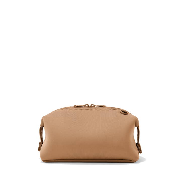 Dagne Dover - Wholesale Toiletry Bag - Women's - Hunter Toiletry Bag in Camel, Large