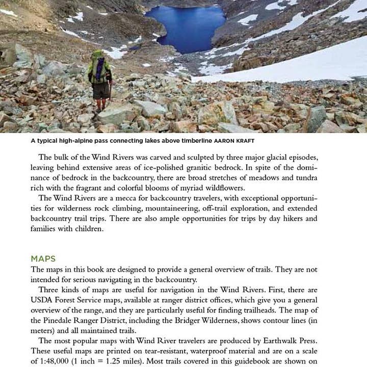 National Book Network - Wholesale Nature & Outdoors - Hiking Wyoming's Wind River Range, 4th edition5