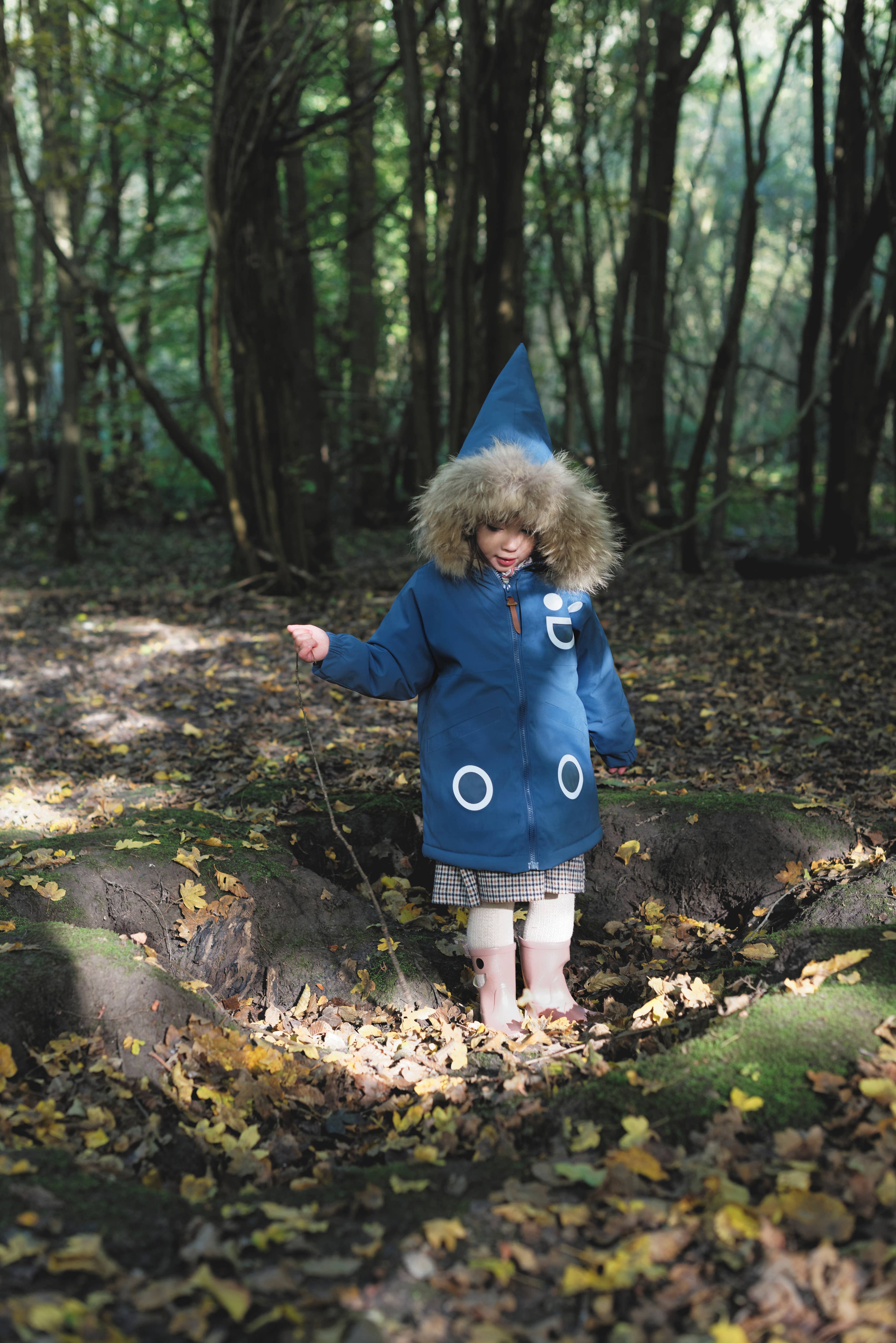 BOXBO - Wholesale Raincoat - Kids - Warm Waterproof & Snowproof Kids' Winter Coat (Blue)3