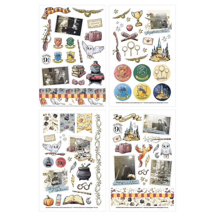 Paper House Productions - Wholesale Sticker - Harry Potter Classic Sticker Pack