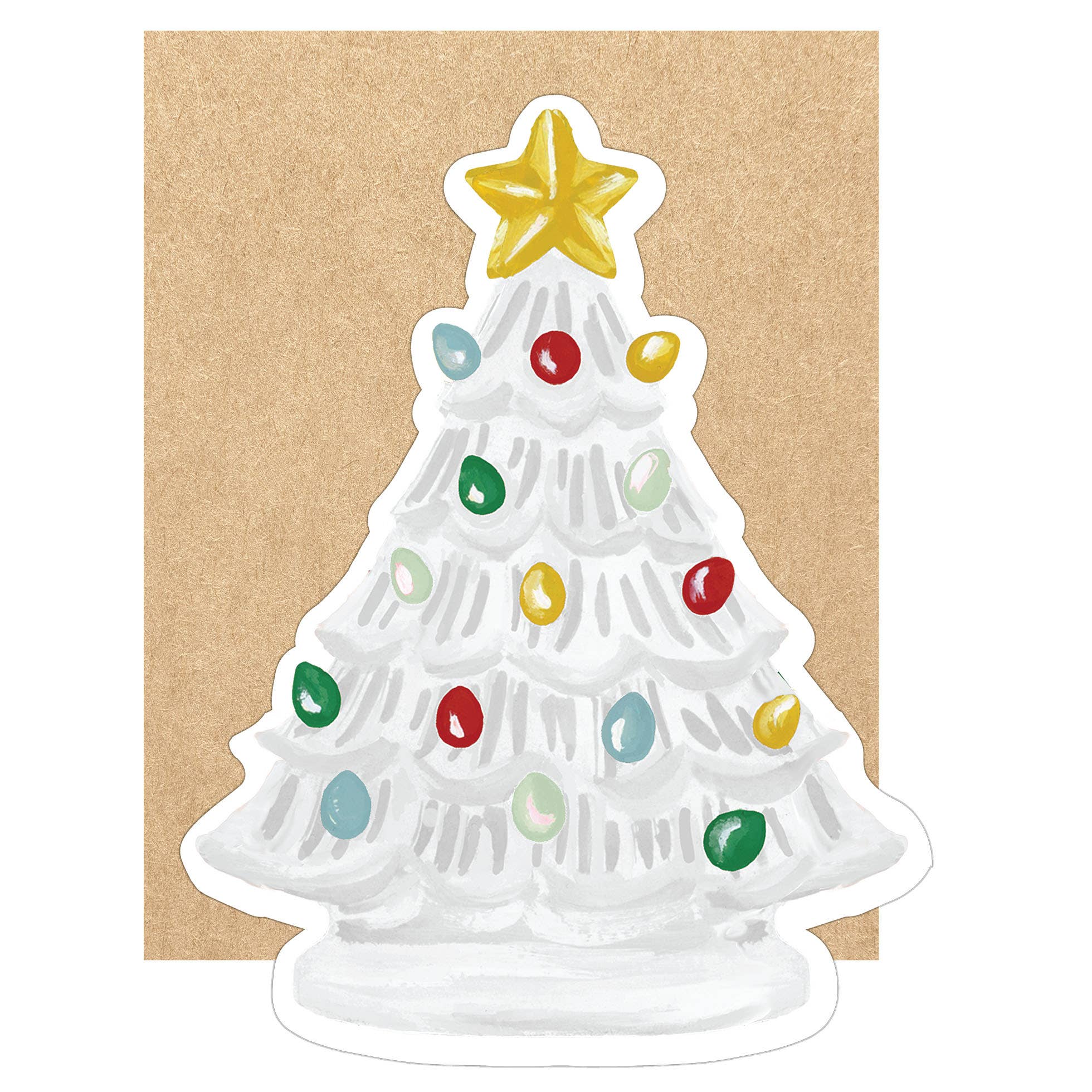 1canoe2 | One Canoe Two Paper Co. - Wholesale Christmas Card - Vintage Christmas Tree Accordion Greeting Card Box Set6