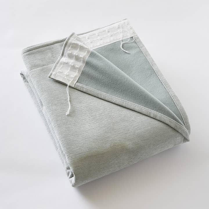 VORHANG GF 140 x 260 cm BJORN Eukalyptus für den Großhandel von L'effet Papillon