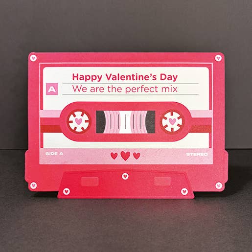 Fröhlichen Valentinstag Kassettenkarten für den Großhandel von Heyyy Ltd