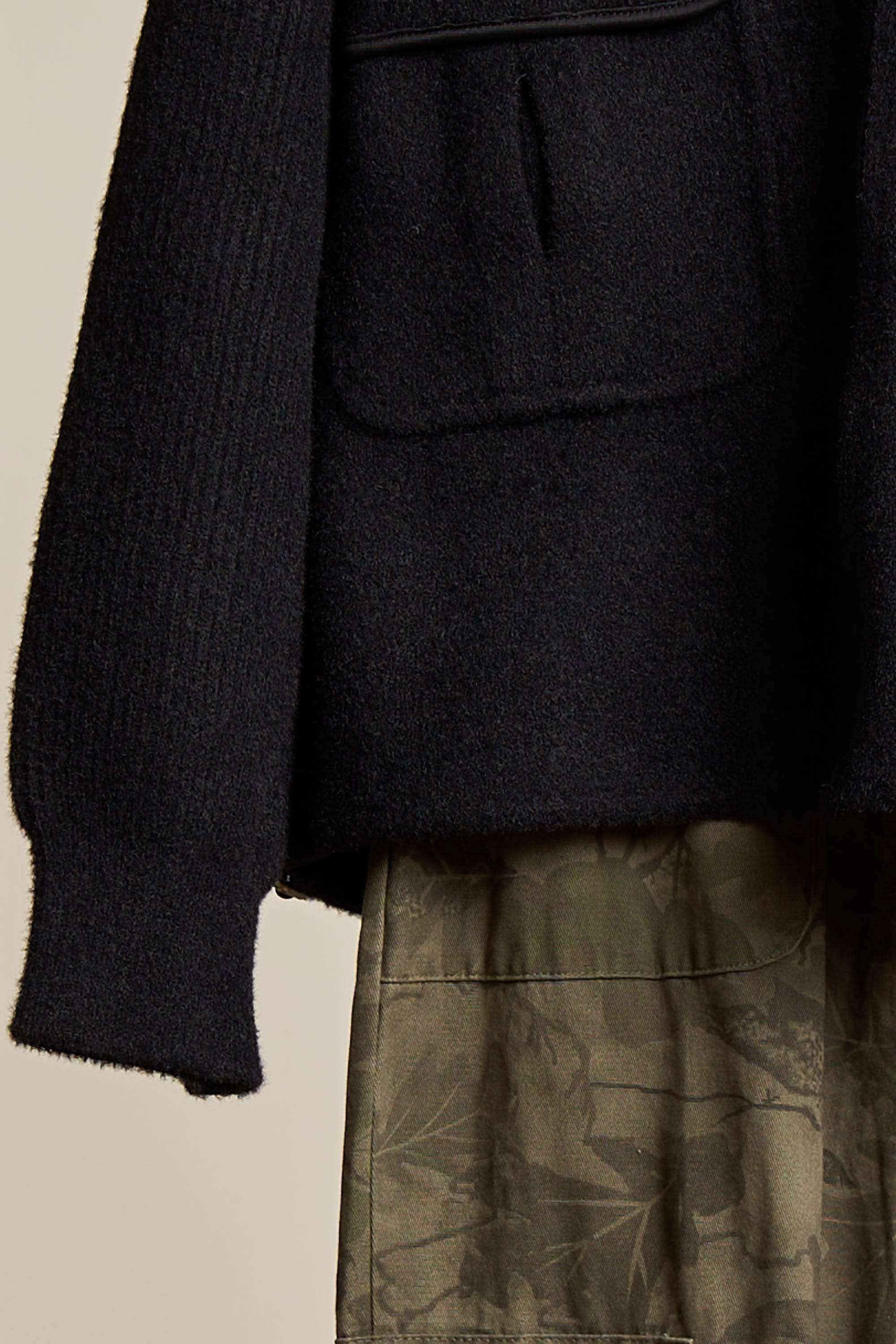 Mello. - Vente Veste de sport – femme - Veste surdimensionnée à manches en tricot12